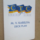 Z Industries Ltd.: OTC Cruise Lines -M.V. Kareliya Deck Plan - pikkukuva 1