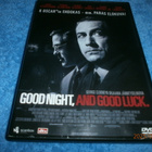 GOOD NIGHT AND GOOD LUCK     -      DVD - pikkukuva 1