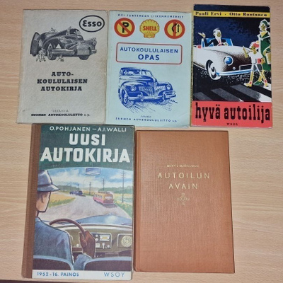 Autoiluoppaita 50-luvulta