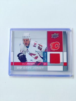 Olli Jokinen 09-10 UD Game Jersey