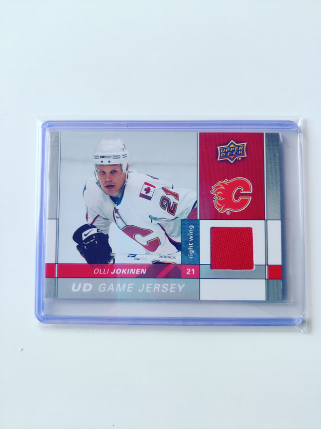 Olli Jokinen 09-10 UD Game Jersey