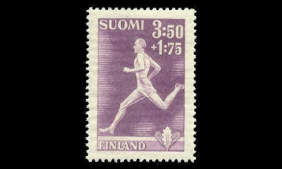 288 ** Urheilu 3,50mk+1,75mk (1945)