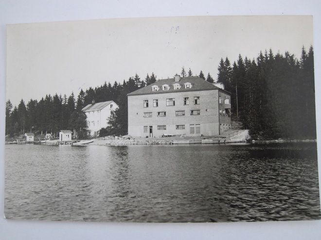 VANHA Valokuva Postikortti Lempäälä n. 1930-l
