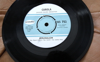 Carola  – Jerusalem -Tuutulaulu (Rosinkes Mit Mandeln)