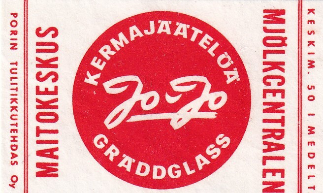 Maitokeskus, Jo - Jo Kermajäätelöä   s17