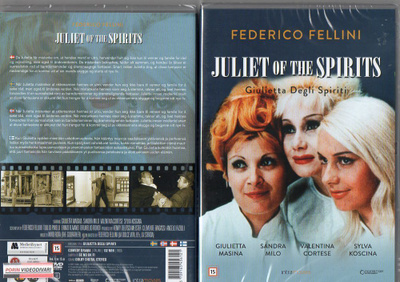 juliet of the spirits (61 780) UUSI -FI- DVD nordic, 1965