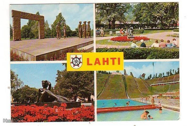 LAHTI:punavankimuistomerkki, maauimala ym (4 kuvaa)