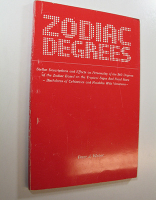 Peter J. Weber : Zodiac Degrees