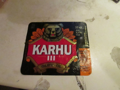 karhu  Etiketti