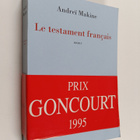 Andrei Makine : Le testament francais : roman - pikkukuva 1