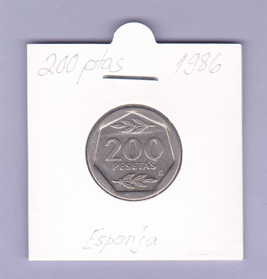 Espanja 200 Pesetas v.1986 KM#829