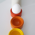 Vintage / retro Tupperware Munakupit kansilla - 3 kpl - pikkukuva 3