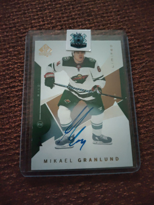 Mikael Granlund 18-19 Sp authentic limited auto #76