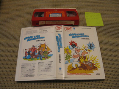 Kippari-Kalle Kumppaneineen Merillä-VHS (FIx, Select Video)
