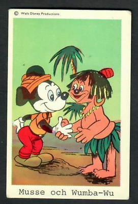 Keräilykuva - Disney - Musse Pigg / Mikki Hiiri ja Wumba-Wu