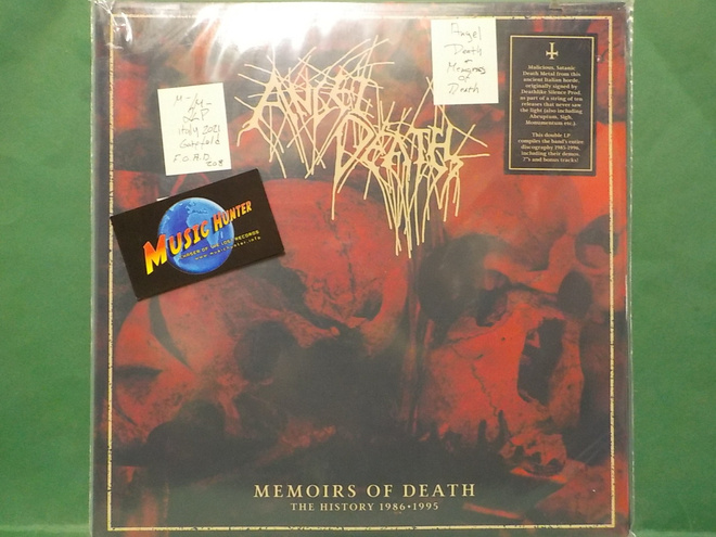 ANGEL DEATH - MEMOIRS OF DEATH - ITALY 2021 M-/M- 2LP