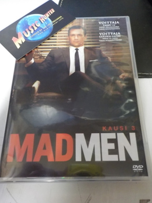 MAD MEN 3.TUOTANTOKAUSI UUSI DVD BOKSI .