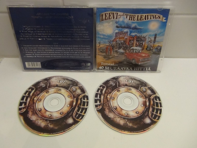 LEEVI and The LEAVINGS, Torstai ... 40 SEURAAVAA HITTIÄ