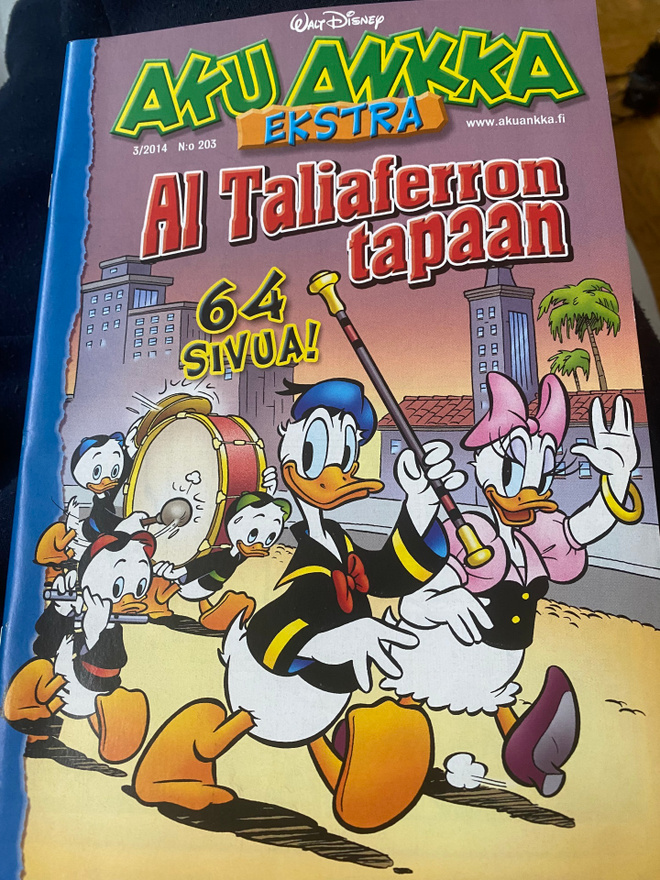 Aku Ankka Ekstra 203 (2014) Al Talifierro
