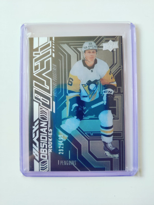 Valtteri Puustinen 22-23 UD Black Obsidian Rookies /499