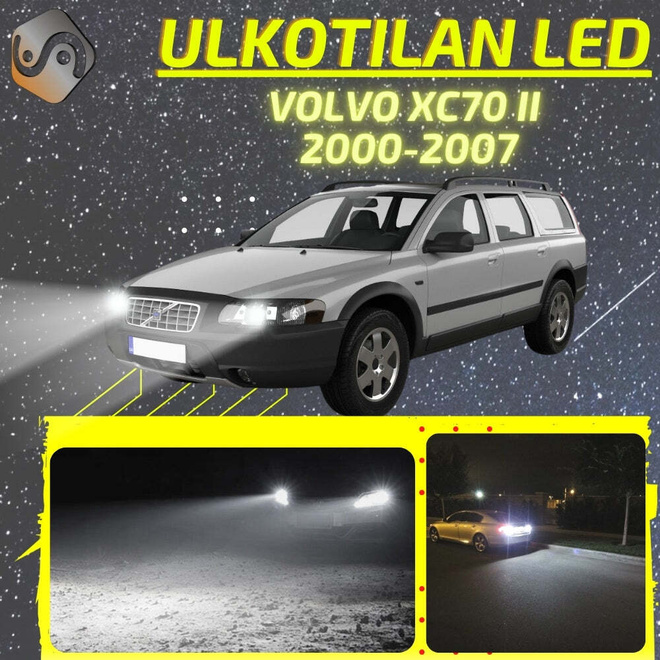 XC70 II 2000-2007 Ulkoiset LED -valot