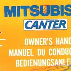 Mitsubishi Canter, Owner`s Handbook 1981. - pikkukuva 2