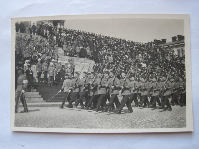VANHA Valokuva Helsinki Paraati 16.5.1920