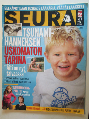 SEURA LEHTI 47 / 2005 SISÄLLYSLUETTELO KUVAT 2, 3 ja 4