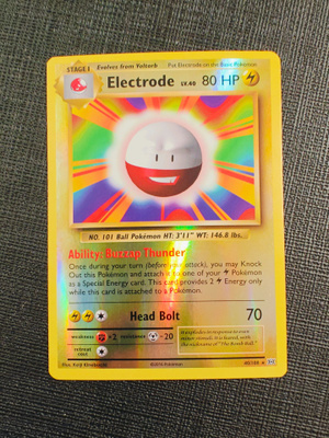 Electrode 40/108 XY Evolutions Reverse Holo Rare