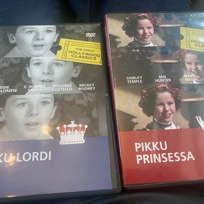 Pikku lordi & Pikku prinsessa 2dvd Frances Hodgson Burnett