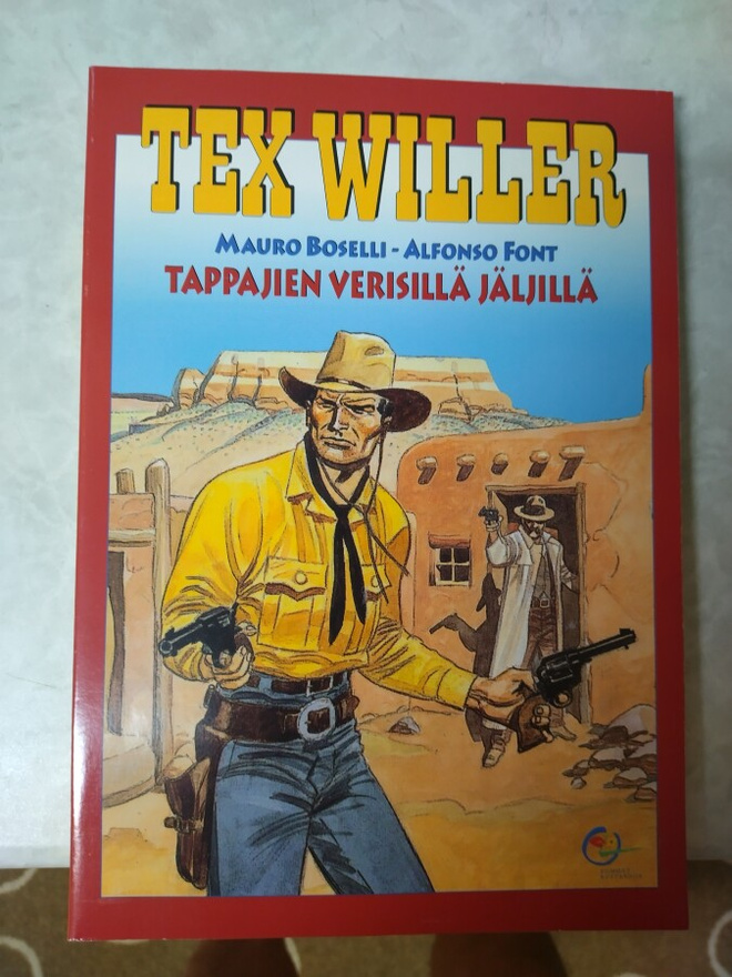 Tex Willer Tappajien Verisillä Jäljillä