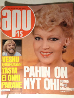 Apu lehti Nro 15/1979 (29.2)