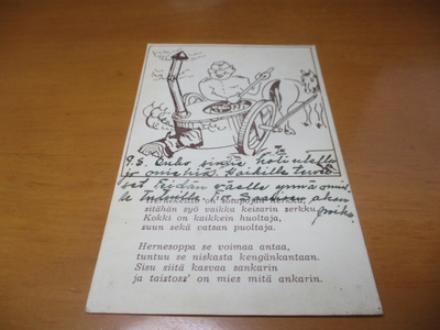 Hernekeitto on sotapojan herkku kp - 1941