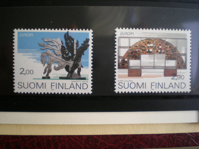 Postituore sarja EUROOPPA 1993 - LaPe 1201-1202 **