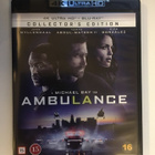 Ambulance (2022) (4K UHD + Blu-ray) Ohjaus: Michael Bay - pikkukuva 1