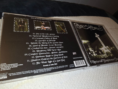 Poems of Shadows – Nocturnal Blasphemous Chanthing (2004 CD,