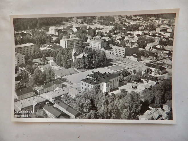VANHA Postikortti Jyväskylä 1930-l Karhumäki