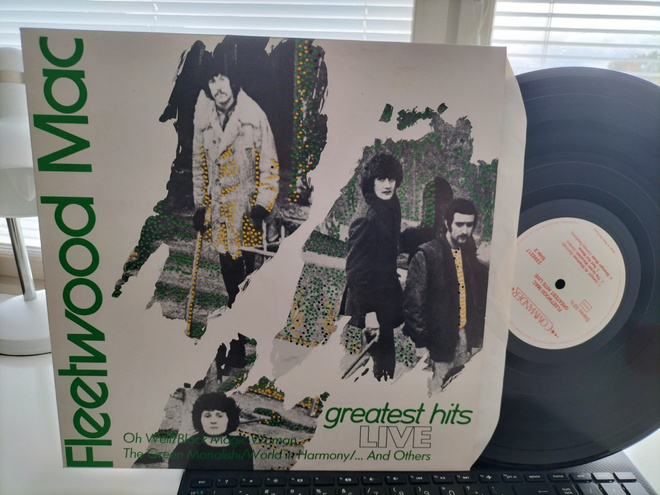 FLEETWOOD MAC, Greatest hits LIVE, LP HOL -88 UPEA KUNTO !!