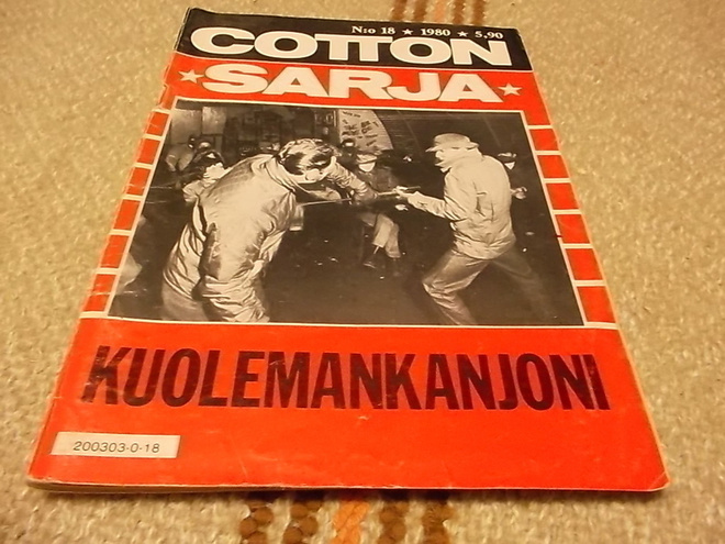 COTTONSARJA NO 18/1980 - KUOLEMANKANJONI