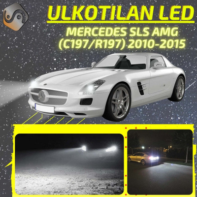 SLS AMG (C197/R197) 2010-2015 Ulkoiset LED -valot