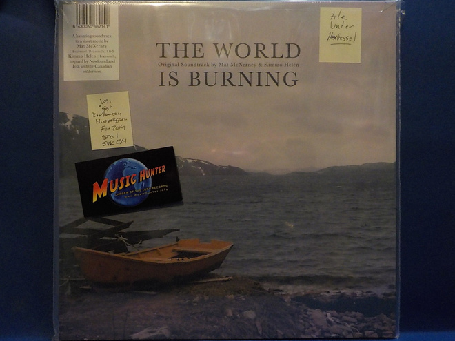 MAT McNERNEY & KIMMO HELÉN - THE WORLD IS BURNING - UUSI LP