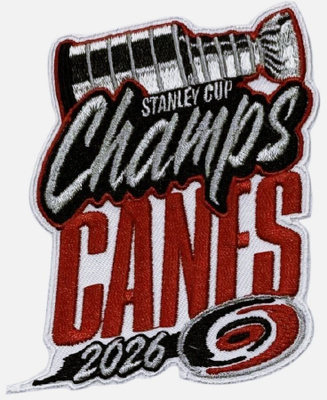 NHL - Carolina Hurricanes -kangasmerkki / hihamerkki