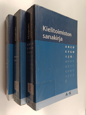 Kielitoimiston sanakirja 1-3