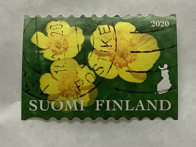 2670/ 2020 Luonnonkukkia 5/8 o loisto leimattu