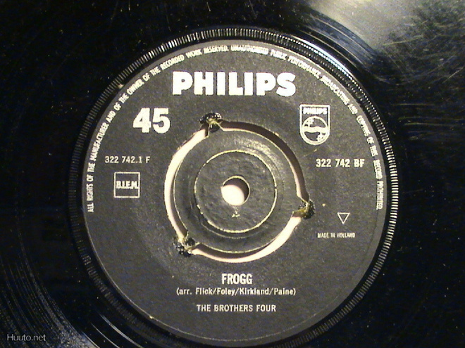 BROTHERS FOUR,PHILIPS 322742=Great 60's Rock=Kuuntele=
