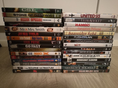 Super Dvd-paketti polkuhintaan!