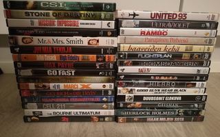 Super Dvd-paketti polkuhintaan!