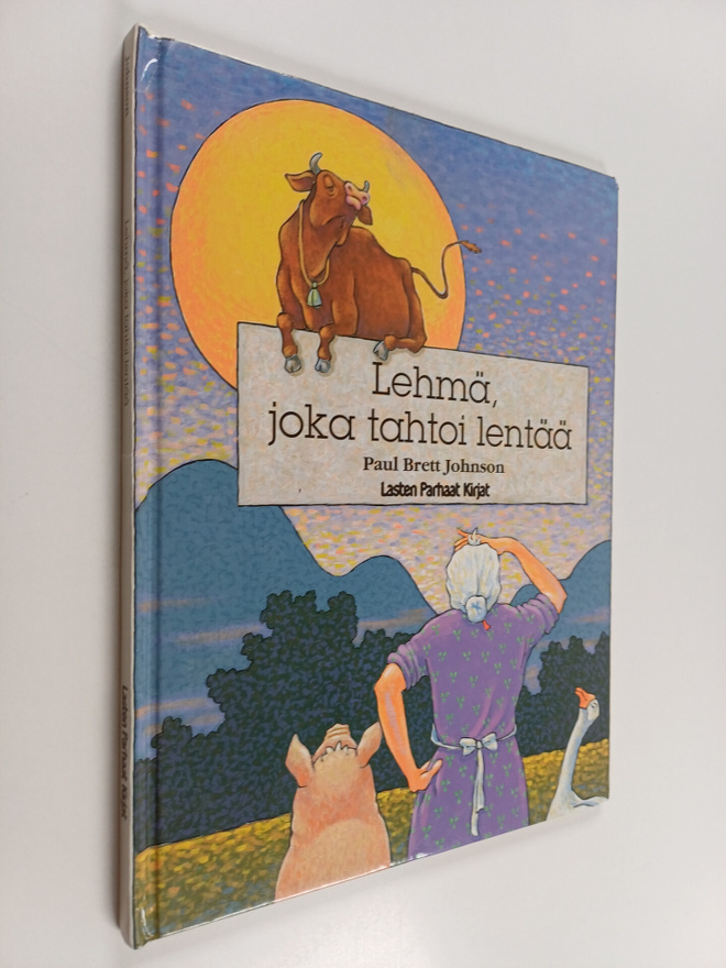 Paul Brett Johnson : Lehmä, joka tahtoi lentää