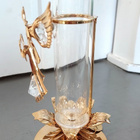 AUSTRIAN CRYSTAL ENKELI YHDEN KUKAN MALJAKKO /KYNTTILÄNJALKA - pikkukuva 2