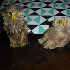 2 x pöllö pienet figuurit - pikkukuva 1